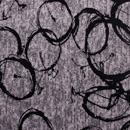 ストレッチ起毛 自転車柄プリント うすピンク