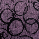 ストレッチ起毛 自転車柄プリント パープル（現在の色）